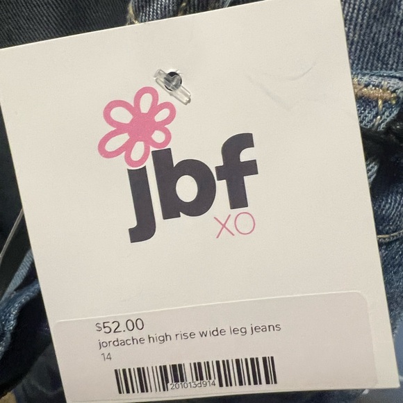 Jordache vintage high rise wide leg Jean 14‎ NWT - Picture 8 of 8